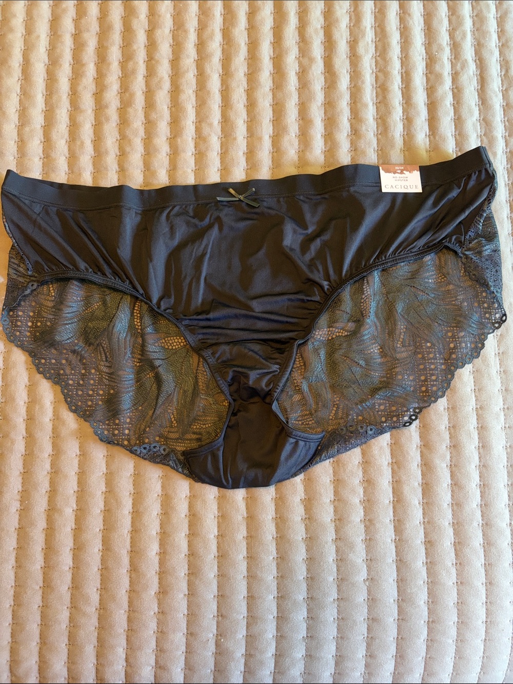 Cacique Lace Trim Hipster Briefs